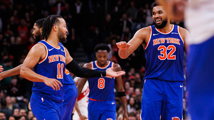 Karl-Anthony Towns, Jalen Brunson