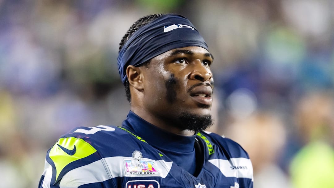 Seattle Seahawks safety Nick Emmanwori (3) looks on. Seattle Seahawks safety Nick Emmanwori (3) looks on.