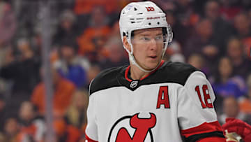 New Jersey Devils left wing Ondrej Palat (18) : Eric Hartline-Imagn Images
