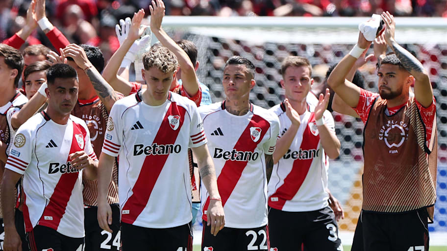 River Plate celebrate at Club World Cup