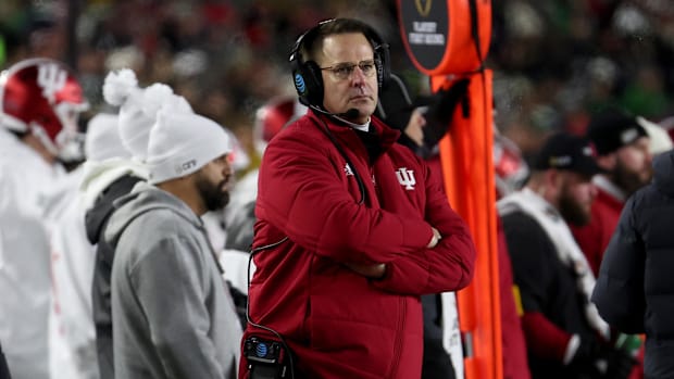 Curt Cignetti during the 2024 College Football Playof