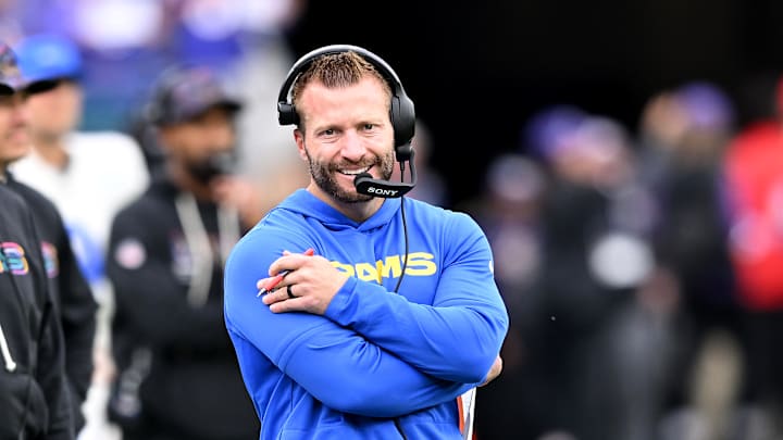 Los Angeles Rams. Coach Sean McVay