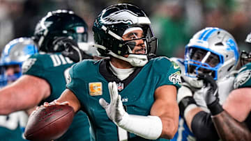 Jalen Hurts and the Eagles head to Dallas to take on the Cowboys.