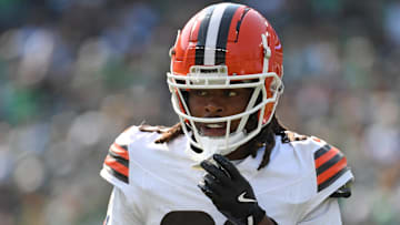Cleveland Browns cornerback Martin Emerson Jr. (23) against the Philadelphia Eagles at Lincoln Financial Field.