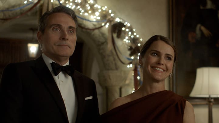 The Diplomat. (L to R) Rufus Sewell as Hal Wyler, Keri Russell as Kate Wyler in episode 308 of The Diplomat