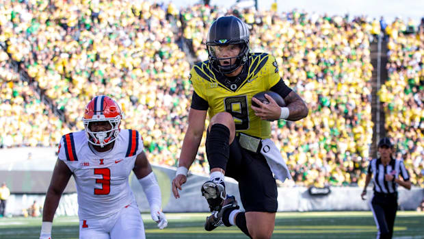 Oregon QB Dillon Gabriel