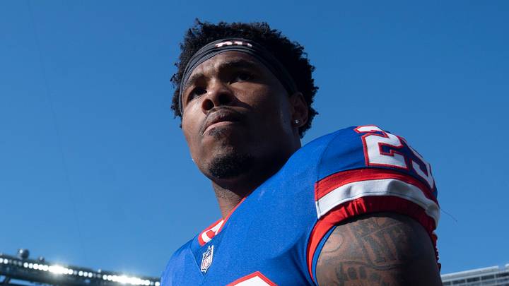 New York Giants running back Tyrone Tracy Jr.