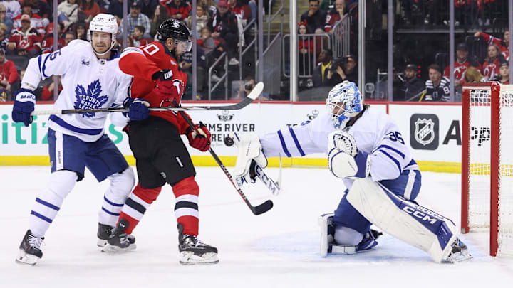 Bet the UNDER in Tuesday night's game in New Jersey between the Devils and Maple Leafs.