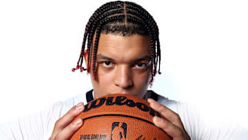 Boston Celtics forward Kenneth Lofton Jr. (6) during media day during his time with the Memphis Grizzlies. 