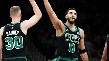 Boston Celtics, Jayson Tatum, Celtics injury report, New York Knicks, Game 5, Sam Hauser