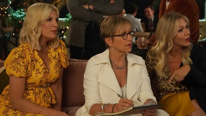 BH90210: Tori Spelling, Gabrielle Carteris, and Jennie Garth 