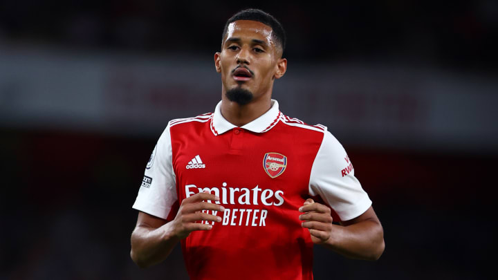 Saliba has been superb Saliba has been superb