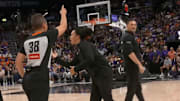 Nate Tibbetts was ejected in Game 4 of the WNBA Finals