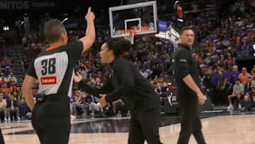Nate Tibbetts was ejected in Game 4 of the WNBA Finals
