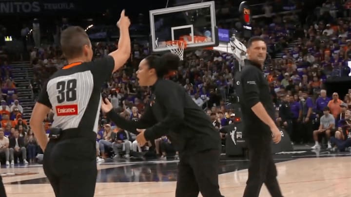 Nate Tibbetts was ejected in Game 4 of the WNBA Finals