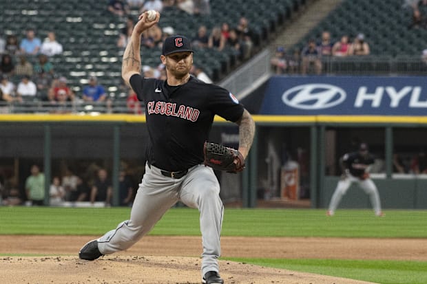 Ben Lively throws a pitch 