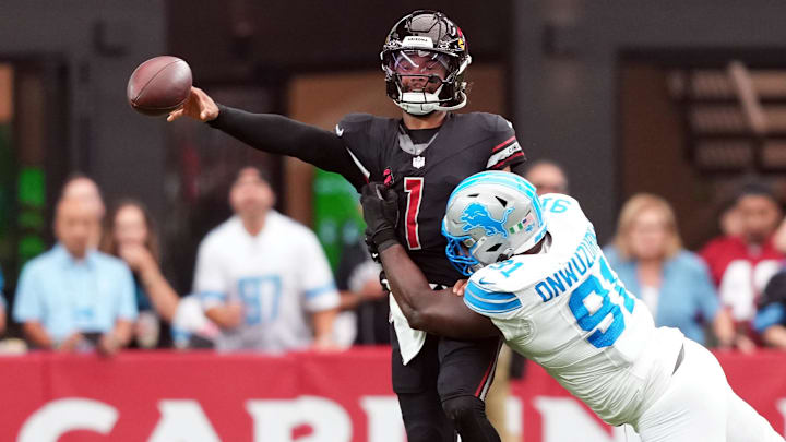 Detroit Lions defensive end Levi Onwuzurike.