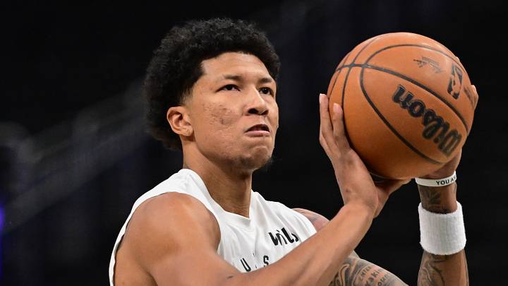Milwaukee, Wisconsin, USA; Milwaukee Bucks guard MarJon Beauchamp (3) warms up before game against the Sacramento Kings at Fiserv Forum on January 14, 2025.