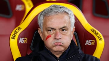 Bilder des Jahres 2023, Sport 11 November Sport Themen der Woche KW47 Sport Bilder des Tages Italy, Rome, 26.11.2023, Olimpico Stadium, AS Roma vs Udinese Calcio - Serie A, Jose Mourinho Head Coach (AS Roma) looks on Rome Olimpico Stadium Italy *** Italy, Rome, 26 11 2023, Olimpico Stadium, AS Roma vs Udinese Calcio Serie A, Jose Mourinho Head Coach AS Roma looks on Rome Olimpico Stadium Italy PUBLICATIONxINxGERxSUIxAUTxONLY eu-images-569