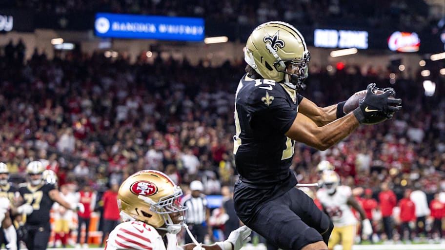 New Orleans Saints wide receiver Chris Olave