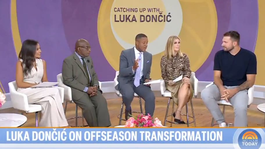 Doncic will be eligible to sign a four-year, $229 million max extension with the Lakers on Aug. 2. | TODAY / X / Screensho