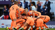 Netherlands narrowly beat Portugal to claim their first Euro 2022 win