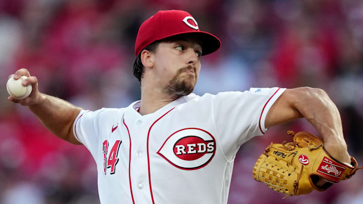 Cincinnati Reds pitcher Connor Phillips