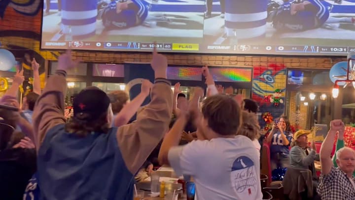 Rivers's team could not have been more excited for him.