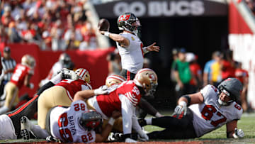 According to The Athletic, Tampa Bay Buccaneers QB Baker Mayfield is one of the most betrayed players in the NFL.