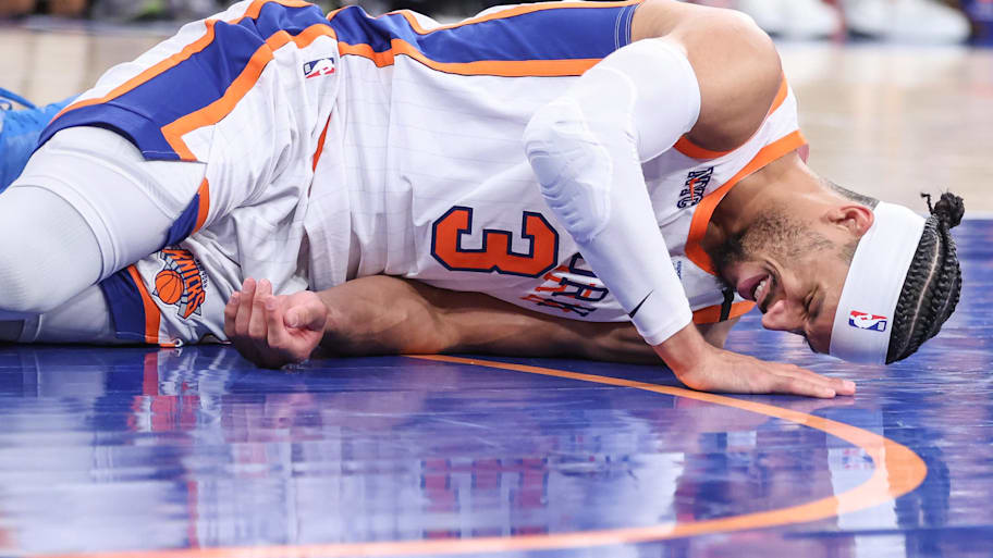 Josh Hart underwent a procedure to repair an injury suffered in the postseason, the Knicks announced. | Wendell Cruz-Imagn Images