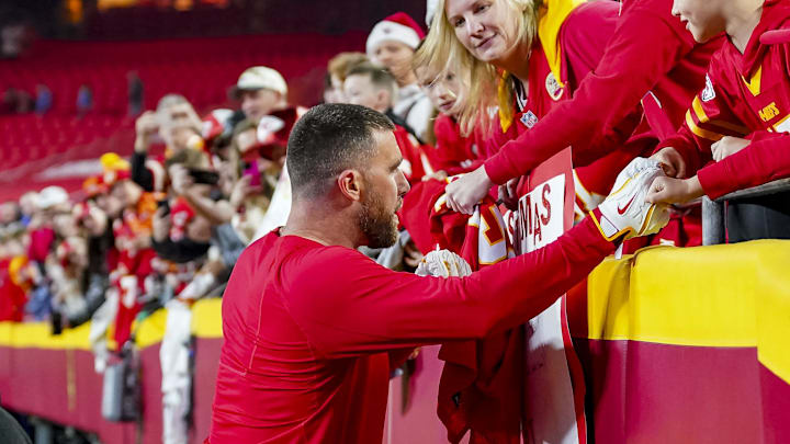 Travis Kelce had Arrowhead Stadium rocking on Thursday night.