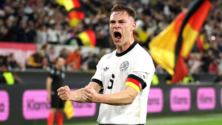 Joshua Kimmich, capitaine de la sélection allemande, défiera le Portugal. Joshua Kimmich, capitaine de la sélection allemande, défiera le Portugal.