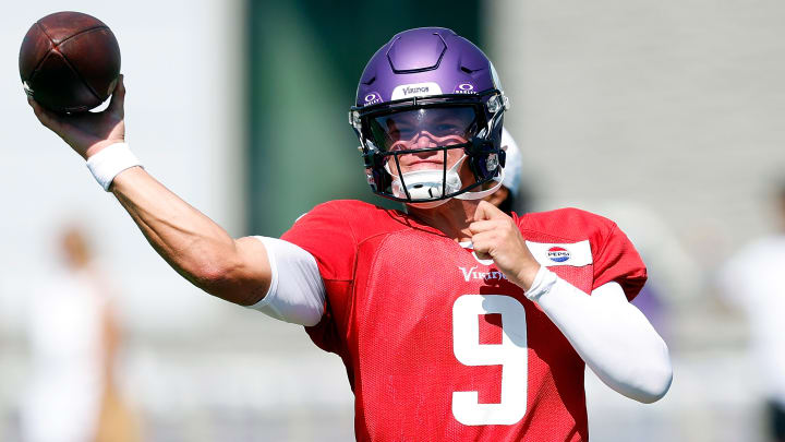 Minnesota Vikings QB J.J. McCarthy