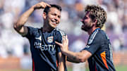 Hirving “Chucky” Lozano (left) and Anders Dreyer (right) have been the leading forces behind San Diego FC’s record-breaking season. 