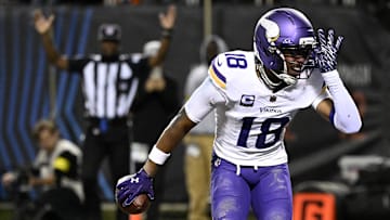 Minnesota Vikings wide receiver Justin Jefferson 