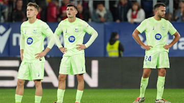 Barca were beaten last time out
