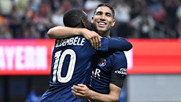 Ousmane Dembélé a inscrit un but dans les derniers instants face aux Bavarois. 