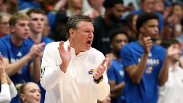 Kansas basketball head coach Bill Self