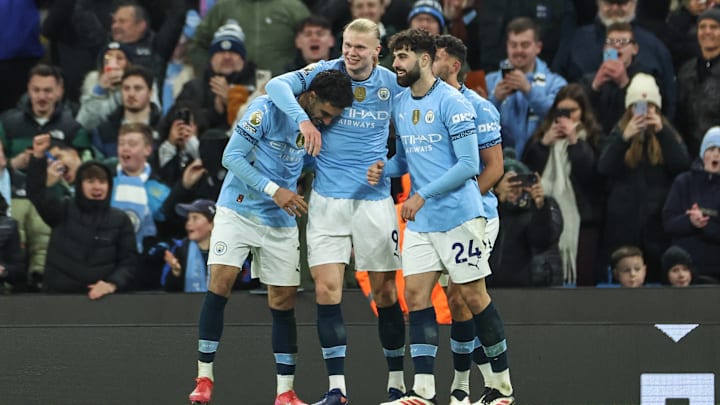 Erling Haaland scored City's second goal in a 2–1 win over Chelsea.