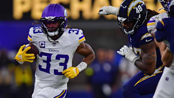 Minnesota Vikings running back Aaron Jones Sr.