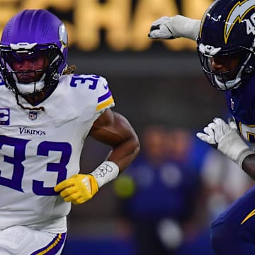 Minnesota Vikings running back Aaron Jones Sr.