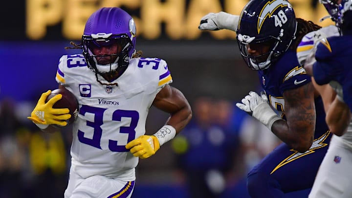 Minnesota Vikings running back Aaron Jones Sr.