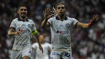 Com dois gols, Victor Jacaré, do Bahia, estreou muito bem na Série B do Brasileirão de 2022.