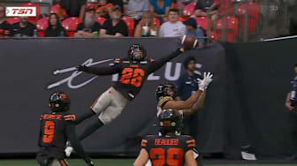 What a play by Robert Carter Jr.