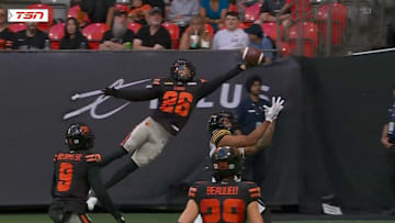 What a play by Robert Carter Jr.