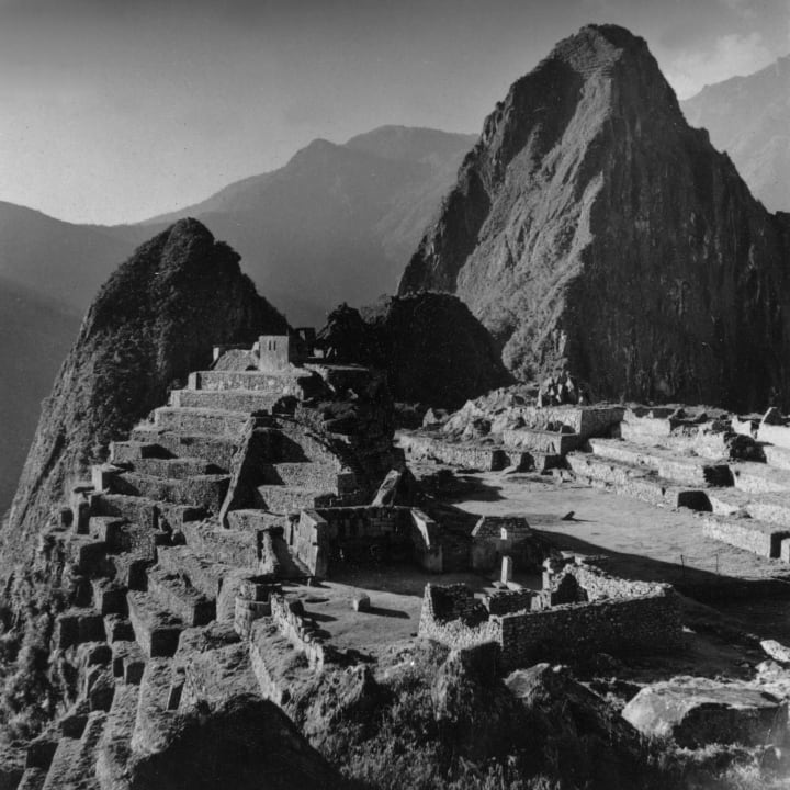 Inca Ruins In Peru