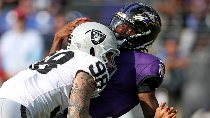 Las Vegas Raiders v Baltimore Ravens