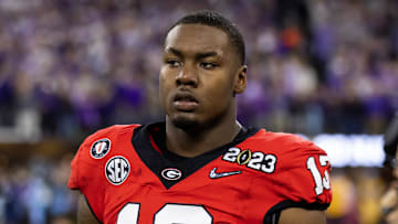 Georgia Bulldogs defensive lineman Mykel Williams (13)