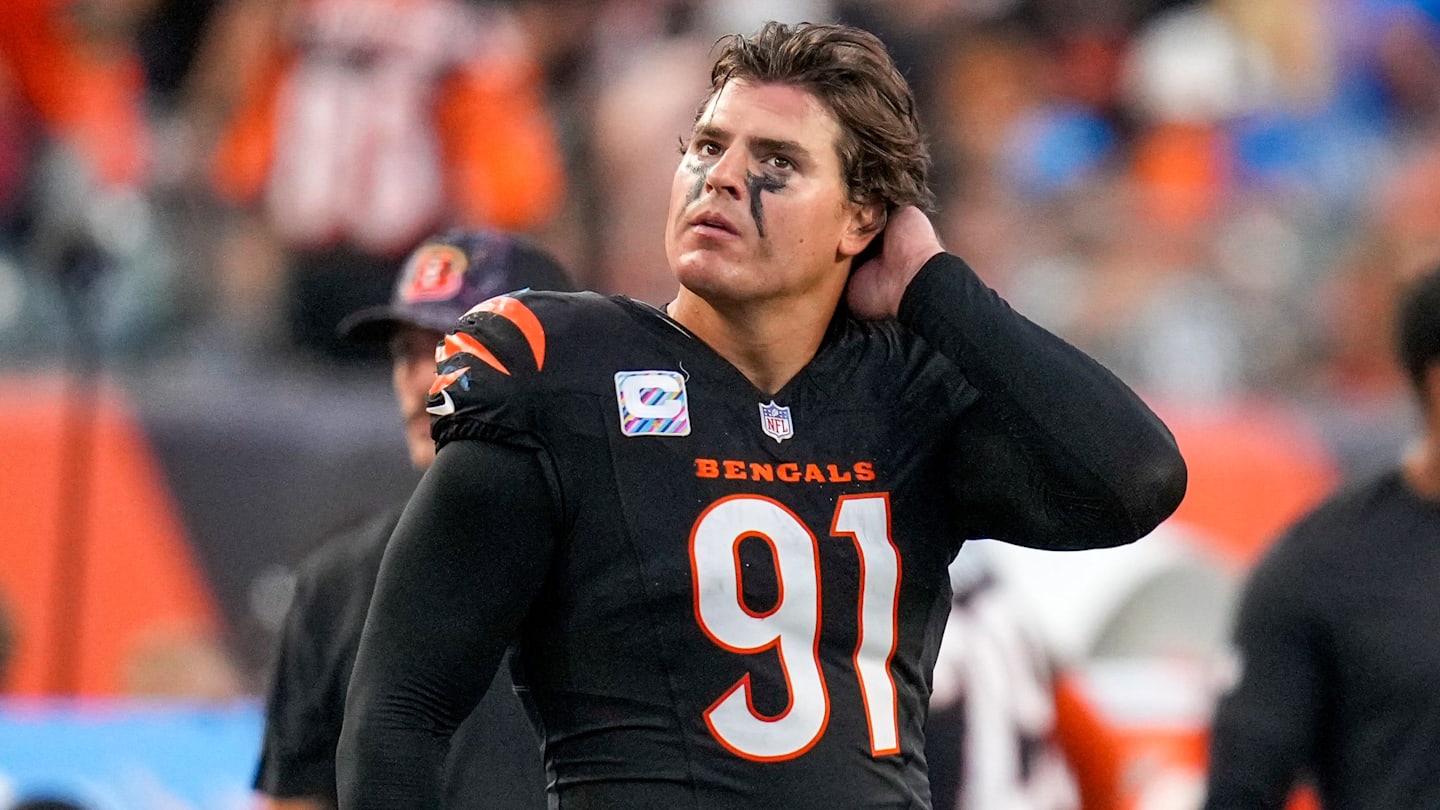 Bengals Not Ruling Out Defensive End Trey Hendrickson for Steelers Game