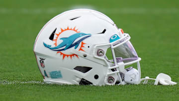 Miami Dolphins helmet